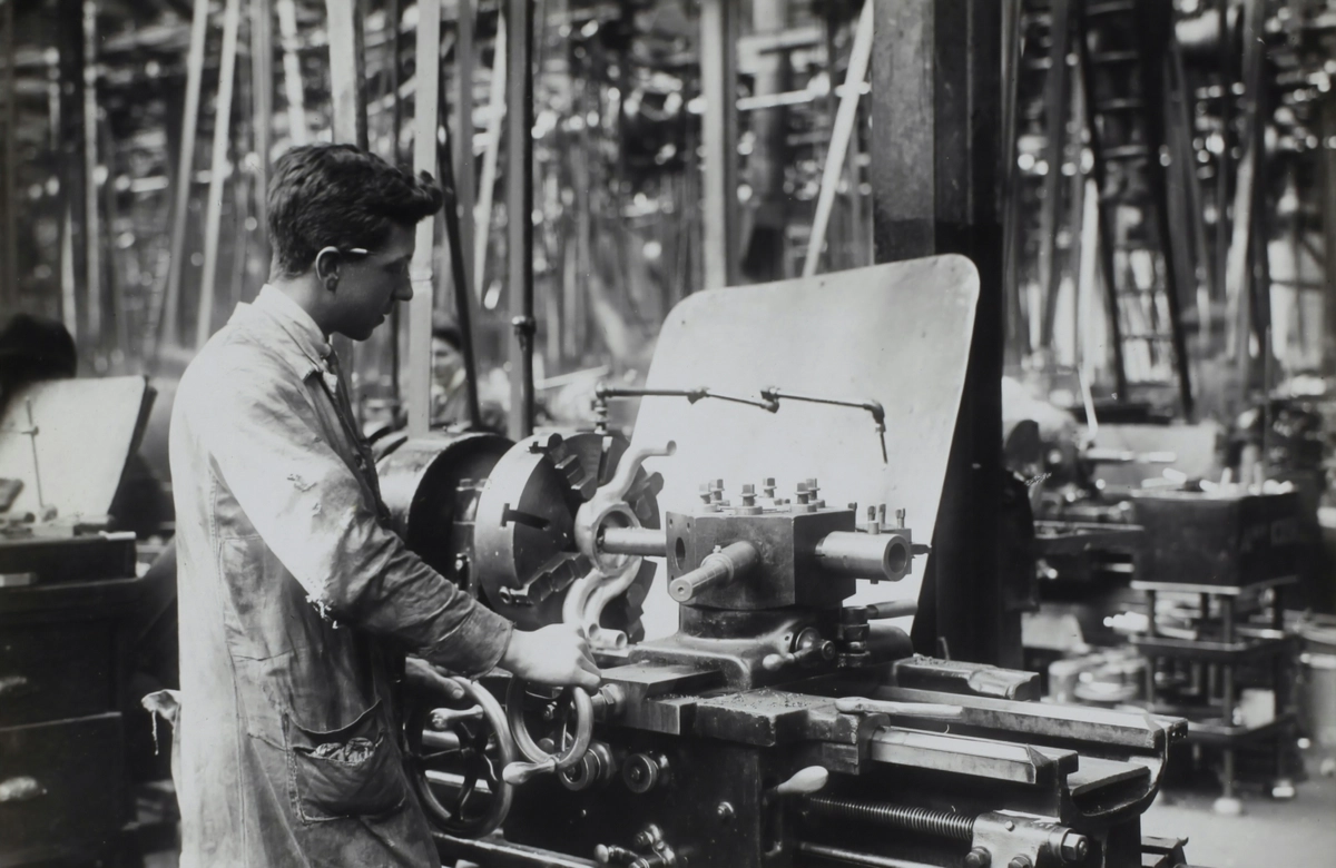 Precision machine tooling fuelled the industrial revolution